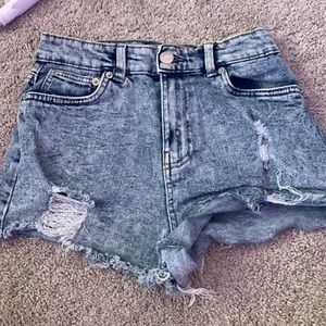 Blue Jean shorts size 3/26
